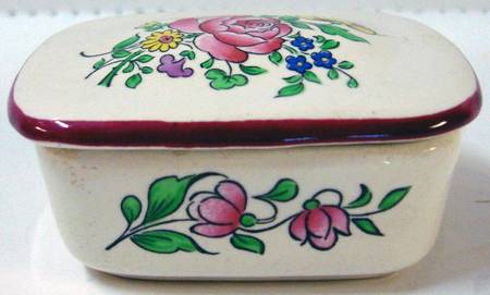 Old Strasbourg (Off White Background) Rectangular Box with Lid