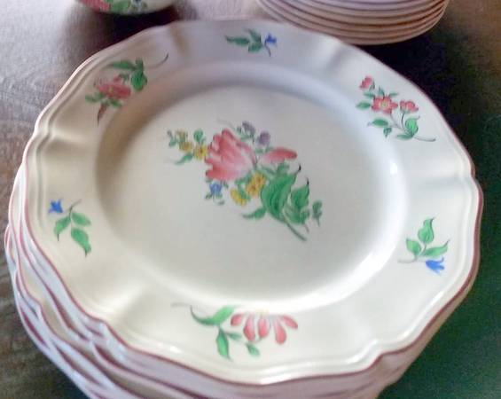 Old Strasbourg (Off White Background) Dinner Plate