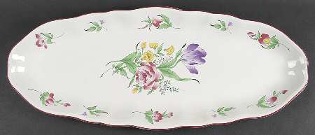 Old Strasbourg (Off White Background) 24" Fish Platter