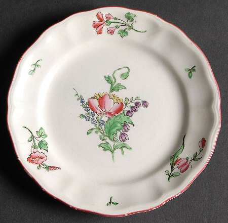 Old Strasbourg (Off White Background) Bread & Butter Plate