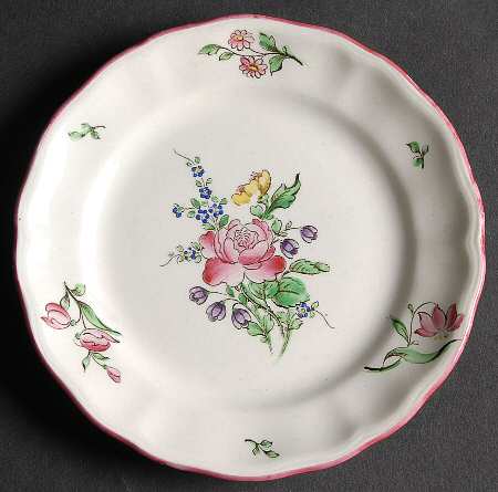 Old Strasbourg (Off White Background) Bread & Butter Plate