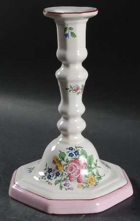Old Strasbourg (Off White Background) Tall Candlestick