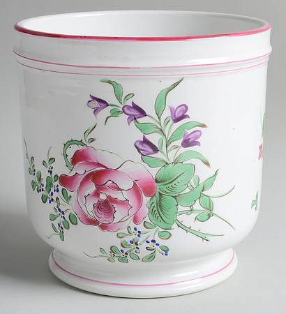 Old Strasbourg (Off White Background) 7" Cachepot