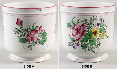 Old Strasbourg (Off White Background) 7" Cachepot