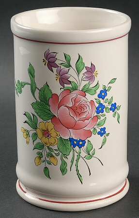 Old Strasbourg (Off White Background) Apothecary Jar No Lid