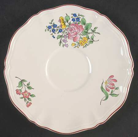 Old Strasbourg (Off White Background) Saucer for Jumbo Cup