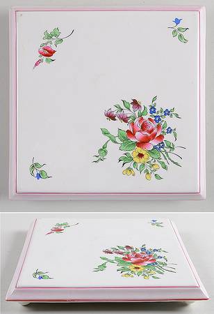 Old Strasbourg (Off White Background) Trivet