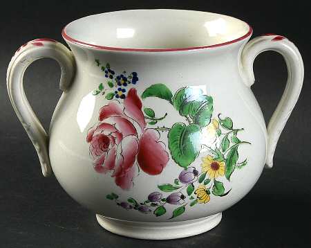 Old Strasbourg (Off White Background) Sugar Bowl No Lid