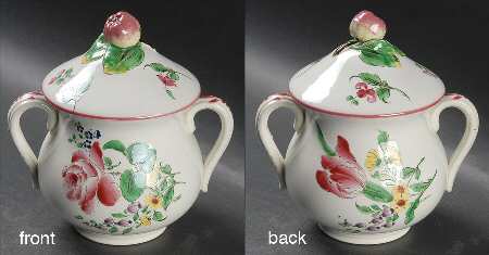 Old Strasbourg (Off White Background) Sugar Bowl & Lid