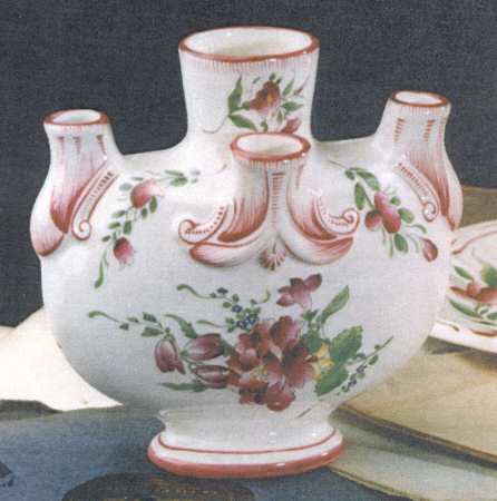 Old Strasbourg (Off White Background) 5 Flower Holder Vase