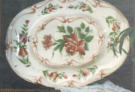 Old Strasbourg (Off White Background) Underplate for Oval Tureen