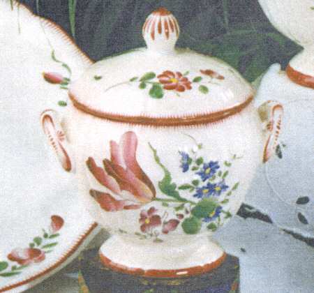 Old Strasbourg (Off White Background) Sugar Bowl & Lid