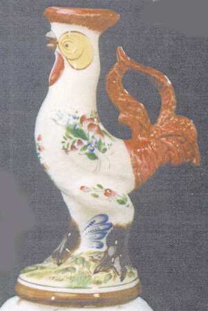 Old Strasbourg (Off White Background) Figural Candle