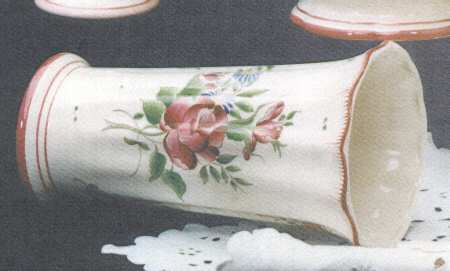 Old Strasbourg (Off White Background) 10" Vase