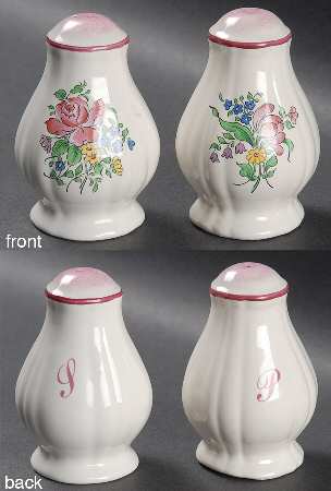 Old Strasbourg (Off White Background) Salt & Pepper Set