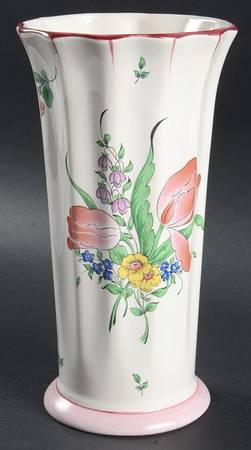 Old Strasbourg (Off White Background) 9" Vase
