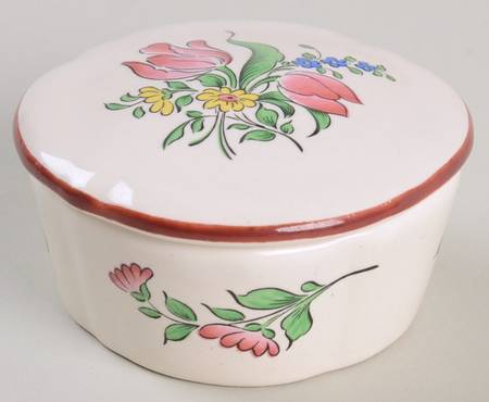 Old Strasbourg (Off White Background) Pill Box