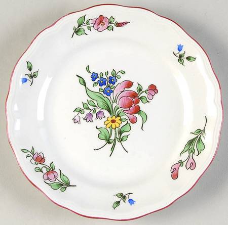 Old Strasbourg (Off White Background) Bread & Butter Plate
