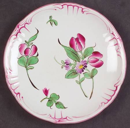 Old Strasbourg (Off White Background) Canape Plate