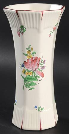Old Strasbourg (Off White Background) 9" Vase