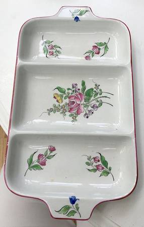 Old Strasbourg (Off White Background) 3 Section Server