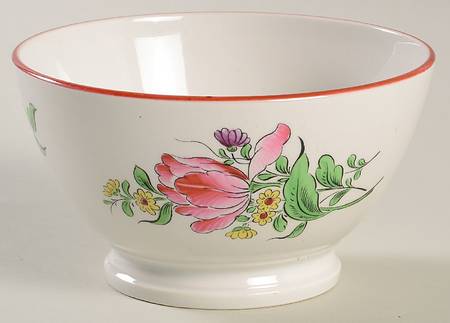 Old Strasbourg (Off White Background) Cranberry Bowl