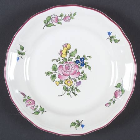 Old Strasbourg (Off White Background) Bread & Butter Plate