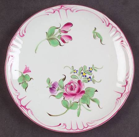 Old Strasbourg (Off White Background) Canape Plate