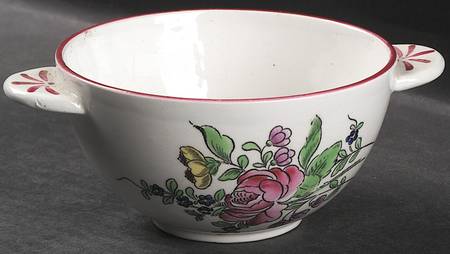Old Strasbourg (Off White Background) Covered Soup Bowl No Lid