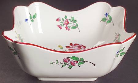 Old Strasbourg (Off White Background) 7" Square Vegetable Bowl