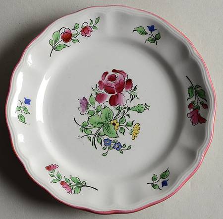 Old Strasbourg (Off White Background) Bread & Butter Plate