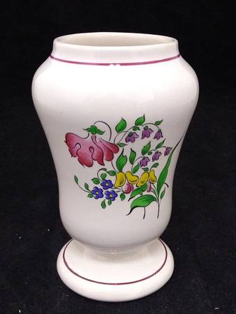 Old Strasbourg (Off White Background) Apothecary Jar No Lid