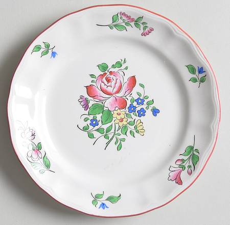 Old Strasbourg (Off White Background) Bread & Butter Plate