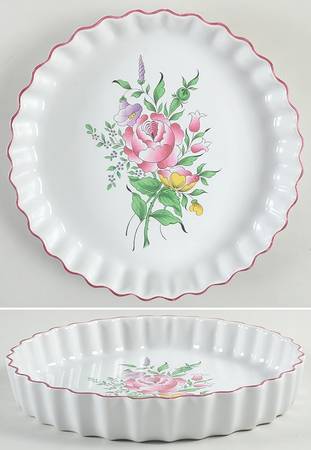 Old Strasbourg (Off White Background) 10" Quiche