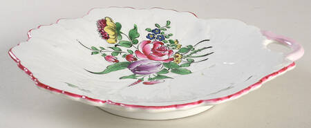 Old Strasbourg Leaf Shaped Dish
