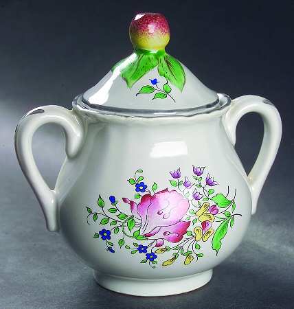 Old Strasbourg Sugar Bowl & Lid