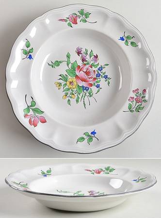 Old Strasbourg Large Rim Soup Bowl