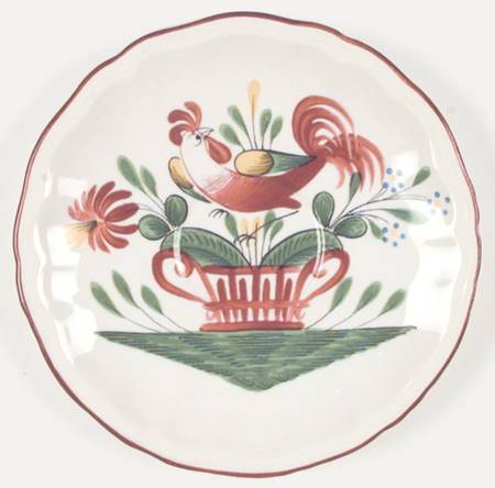 Reverbere Coq Saucer for Flat Cup