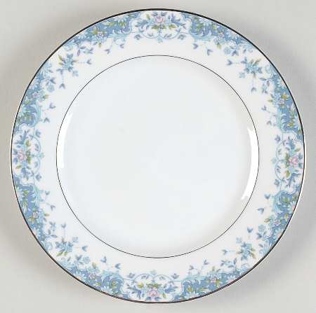 Blue Madeira Salad Plate