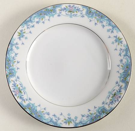 Blue Madeira Bread & Butter Plate