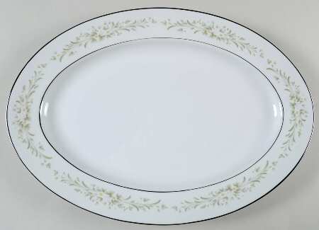 Larksong 16" Oval Serving Platter