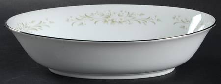 Larksong 10" Oval Vegetable Bowl