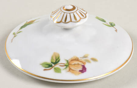 Golden Rose Lid for Sugar Bowl