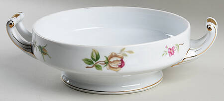 Golden Rose Round Vegetable No Lid