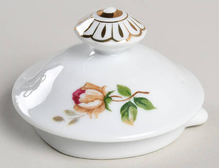 Golden Rose Lid for Teapot