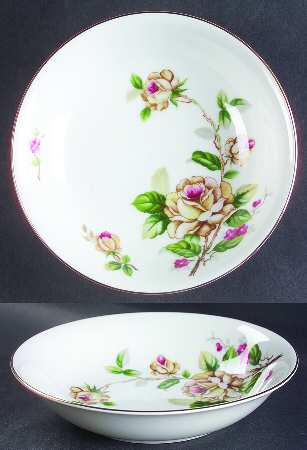 Golden Rose Coupe Cereal Bowl