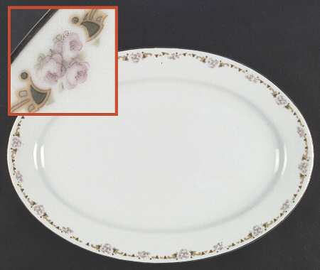LUK18 16" Oval Serving Platter