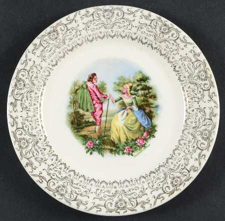Farewell Bread & Butter Plate