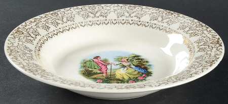 Farewell Rim Soup Bowl by Limoges-American