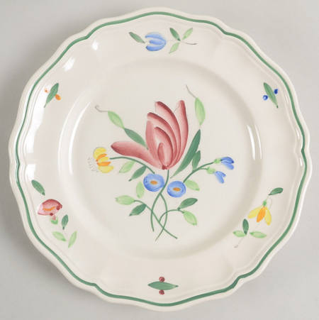 Tulipe Luncheon Plate